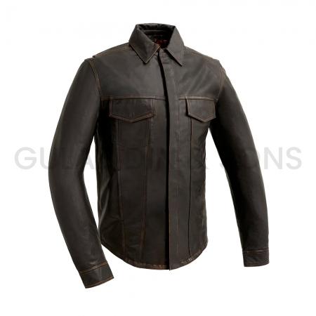 Leather shirts