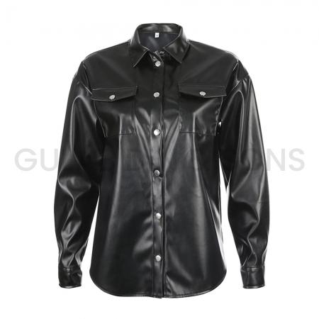 Leather shirts